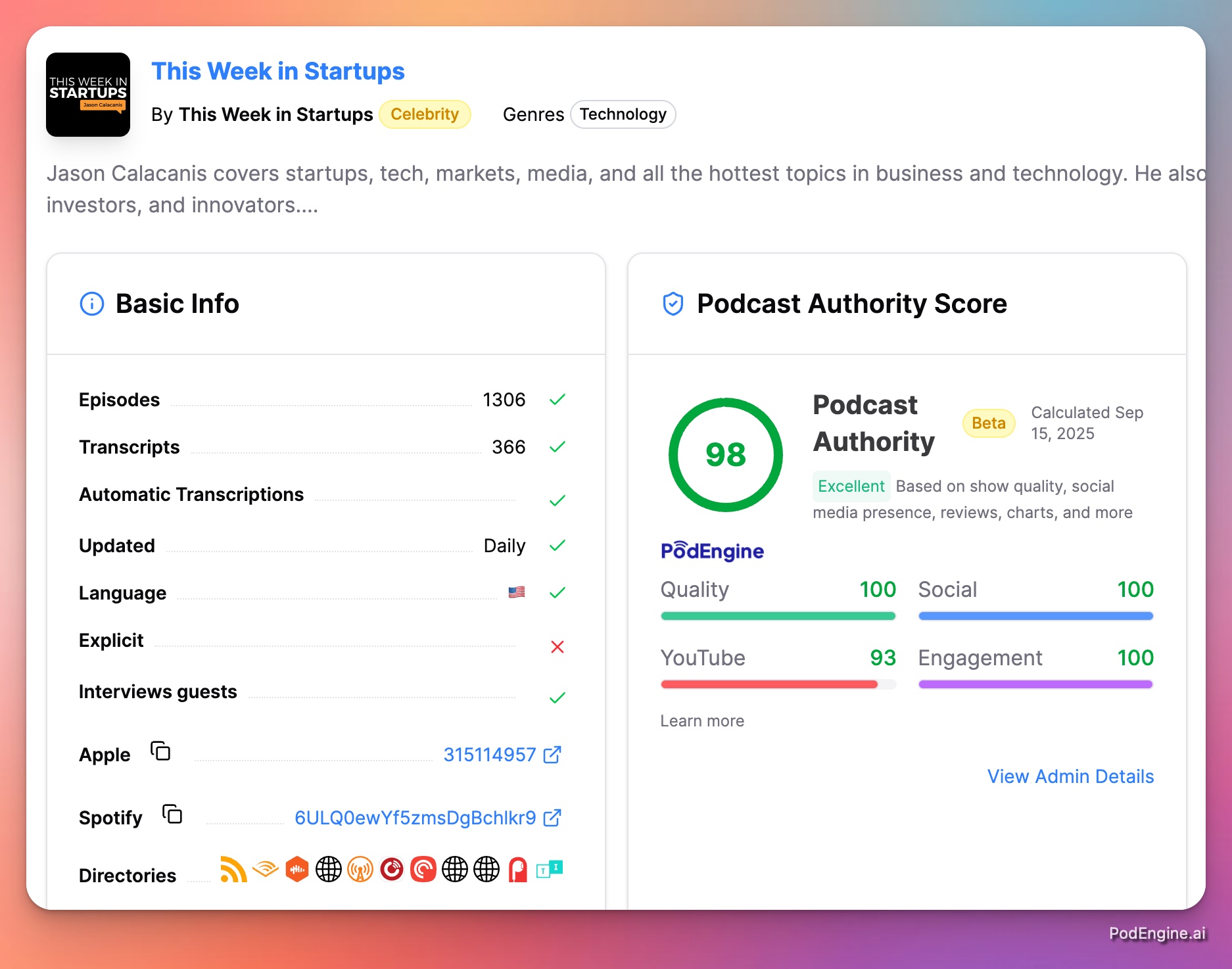 Access all features